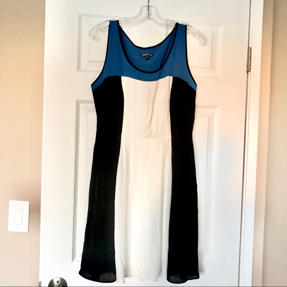 Expres Fit & Flare Dress